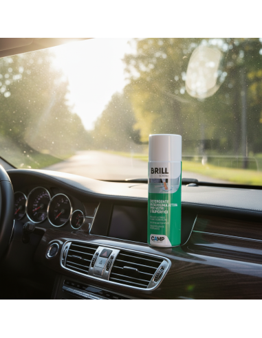 Brill Schiuma 400 ml Detergente Brillantante In Schiuma Per vetri E Superfici