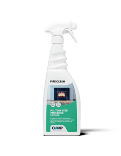 Fire Clean 750 ml Pulitore Decarbonizzante Vetri E Superfici Di Camini E Stufe