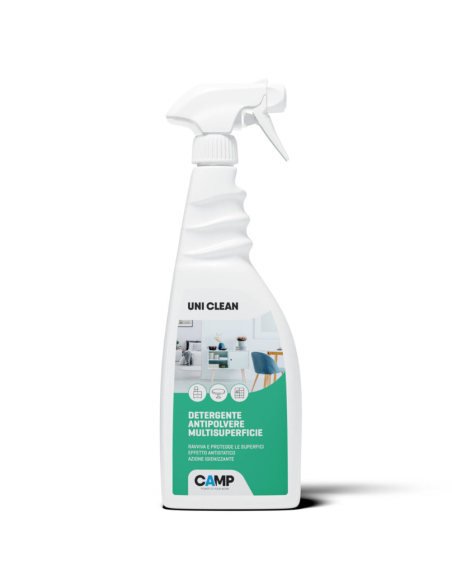 Uni Clean 750 ml Detergente Antipolvere Antistatico Multi Superficie