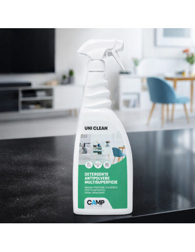 Uni Clean 750 ml Detergente Antipolvere Antistatico Multi Superficie