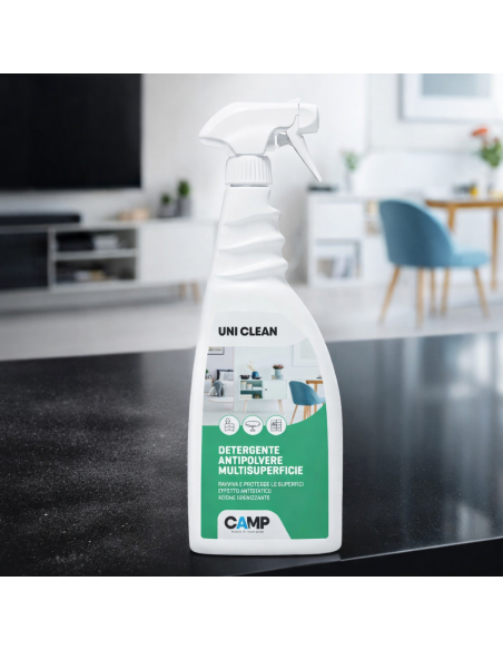 Uni Clean 750 ml Detergente Antipolvere Antistatico Multi Superficie
