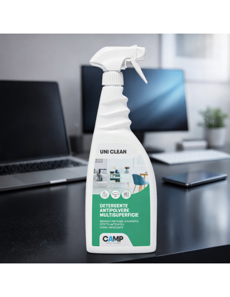Uni Clean 750 ml Detergente Antipolvere Antistatico Multi Superficie