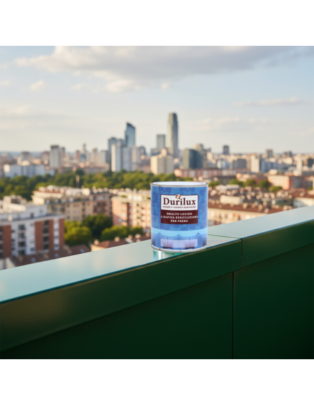 Durilux Smalto Sintetico Lucido A Rapida Essiccazione Colore Bosco 524 Ral 6005