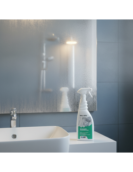 KIT 6 Brill Vetri Da 750 ml Detergente Brillantante Vetri 