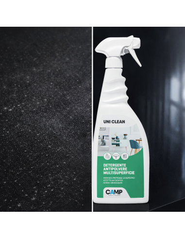 KIT 6 Uni Clean Da 750 ml Detergente Antipolvere Antistatico Multi Superficie