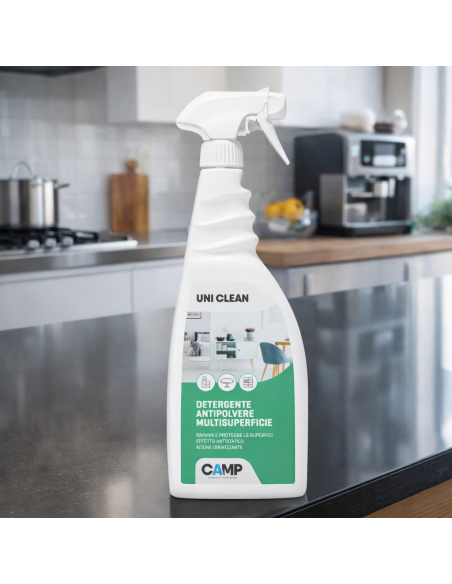KIT 6 Uni Clean Da 750 ml Detergente Antipolvere Antistatico Multi Superficie