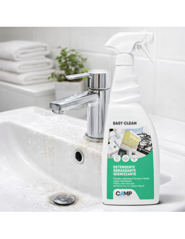 KIT 6 Easy Clean Da 750 ml Detergente Sgrassante Igienizzante Universale