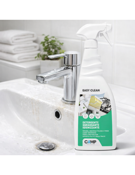 KIT 6 Easy Clean Da 750 ml Detergente Sgrassante Igienizzante Universale