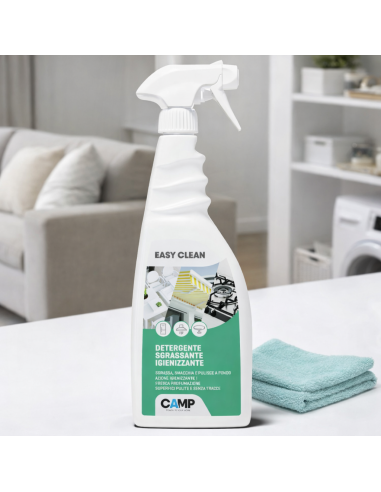 KIT 6 Easy Clean Da 750 ml Detergente Sgrassante Igienizzante Universale