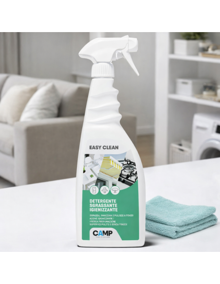 KIT 6 Easy Clean Da 750 ml Detergente Sgrassante Igienizzante Universale