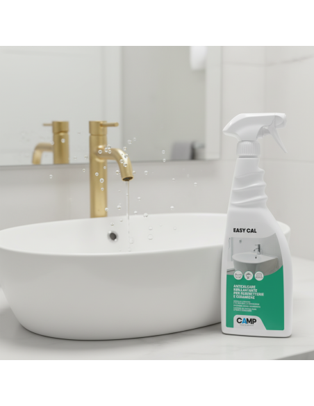 KIT 3 Easy Cal da 750 ml Spray Anticalcare Brillantante Antigoccia 