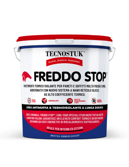 FREDDO STOP Rivestimento Termico Contro Il Freddo Barriera Per Pareti E Soffitti 