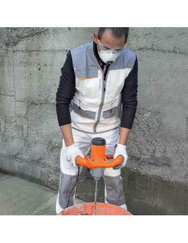 Miscelatore Elettrico KME 1200 W con Frusta Alta Viscosità in dotazione 