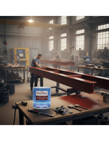 Durilux Smalto Sintetico Lucido A Rapida Essiccazione Colore Pompei 515 Ral 3009