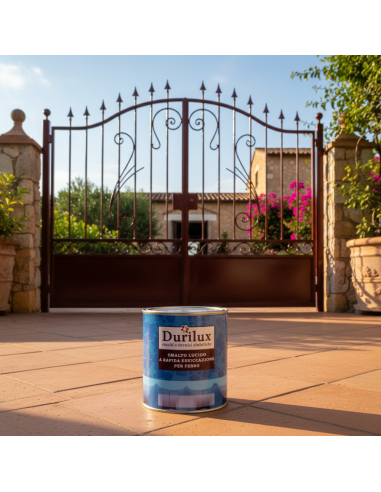 Durilux Smalto Sintetico Lucido A Rapida Essiccazione Colore Pompei 515 Ral 3009