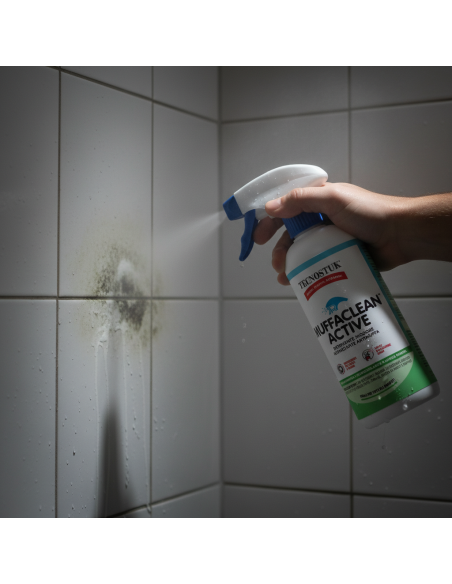 MUFFACLEAN ACTIVE Detergente Igienizzante Antimuffa Inodore Per Pareti E Soffitti