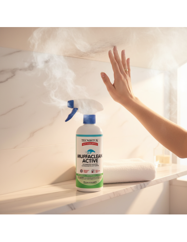 MUFFACLEAN ACTIVE Detergente Igienizzante Antimuffa Inodore Per Pareti E Soffitti