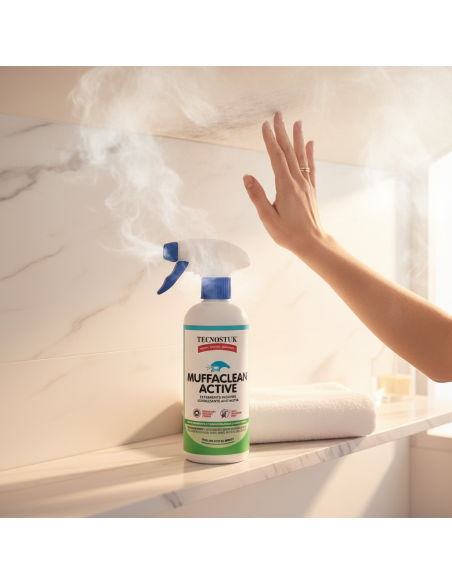 MUFFACLEAN ACTIVE Detergente Igienizzante Antimuffa Inodore Per Pareti E Soffitti