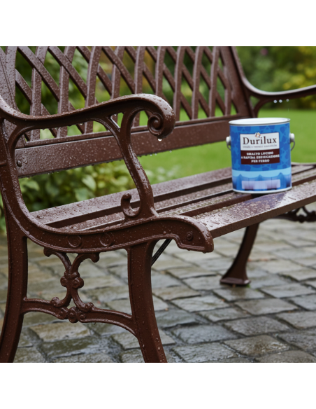 Durilux Smalto Sintetico Lucido A Rapida Essiccazione Colore Marrone 536 Ral 8017