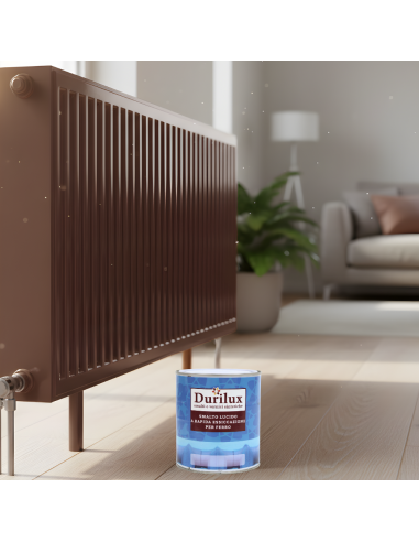 Durilux Smalto Sintetico Lucido A Rapida Essiccazione Colore Marrone 536 Ral 8017 DURIPLASTIC - foto 6