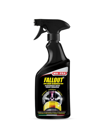 Fallout Iron Remover 500 ml Decontaminante Ferroso Per Cerchi E Carrozzeria