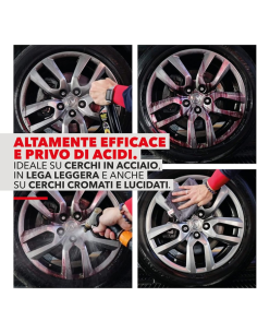 Fallout Iron Remover 1000 ml Decontaminante Ferroso Per Cerchi E Carrozzeria 2