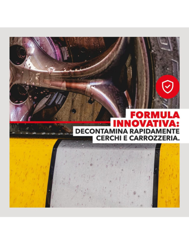 Fallout Iron Remover 1000 ml Decontaminante Ferroso Per Cerchi E Carrozzeria