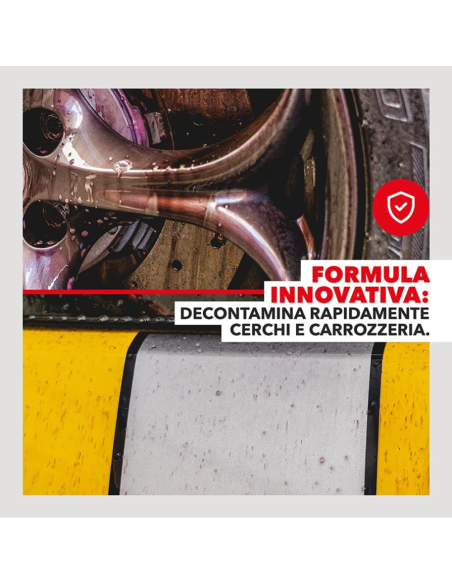 Fallout Iron Remover 1000 ml Decontaminante Ferroso Per Cerchi E Carrozzeria