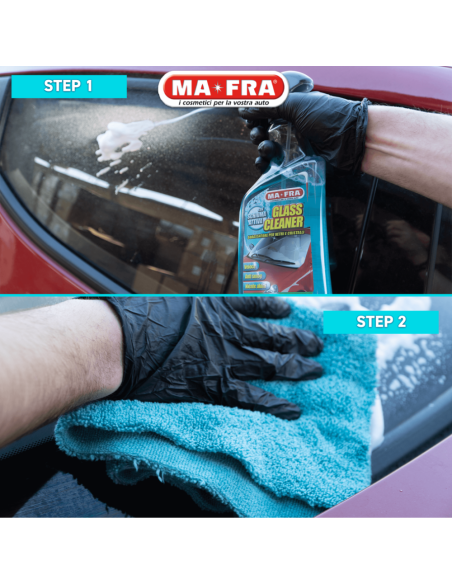 Glass Cleaner 500 ml Sgrassatore per Vetri e Cristalli Auto  