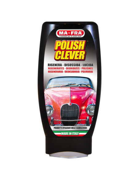 Polish Clever 250 g Per Rigenerare Disossidare E Lucidare Carrozzeria Auto