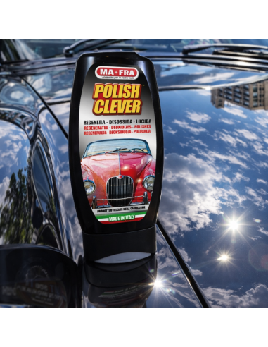 Polish Clever 250 g Per Rigenerare Disossidare E Lucidare Carrozzeria Auto