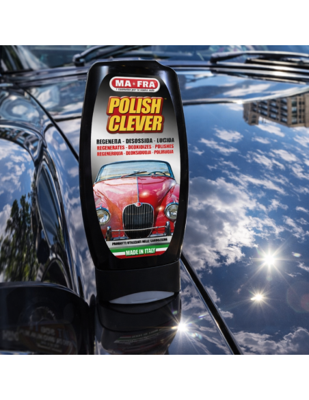 Polish Clever 250 g Per Rigenerare Disossidare E Lucidare Carrozzeria Auto