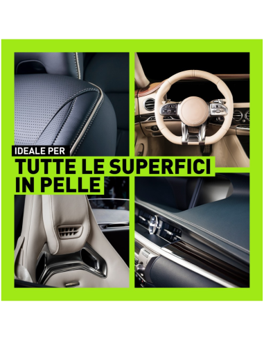 Trattamento 3 In 1 Pelle Per Auto Pulizia Idratazione Protezione 500 ml