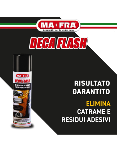 Deca Flash Rimuovi Catrame Adesivi Per Carrozzeria 250 Ml
