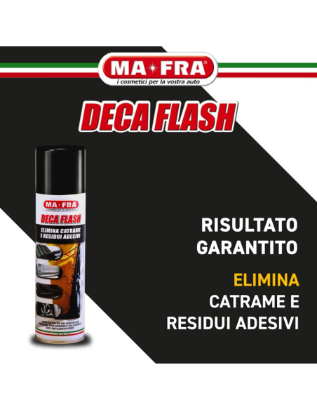 Deca Flash Rimuovi Catrame Adesivi Per Carrozzeria 250 Ml