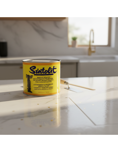 Mastice Stucco Bianco Per Marmo E Ceramica 175 Ml