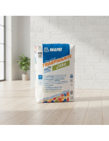Mapewall Traspirante Intonaco Bianco Fibrorinforzato Calce Aerea 25 Kg