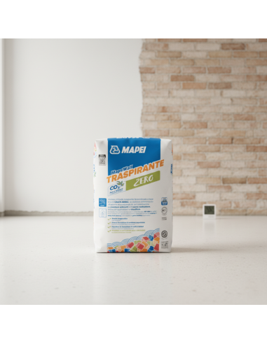 Mapewall Traspirante Intonaco Bianco Fibrorinforzato Calce Aerea 25 Kg