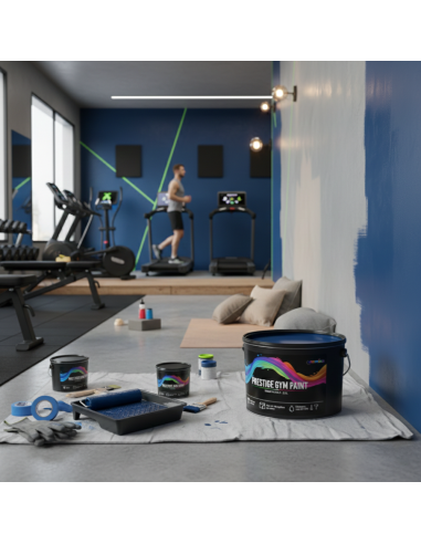Pittura Murale Prestige Gym Paint Blu Profondo Per Palestre
