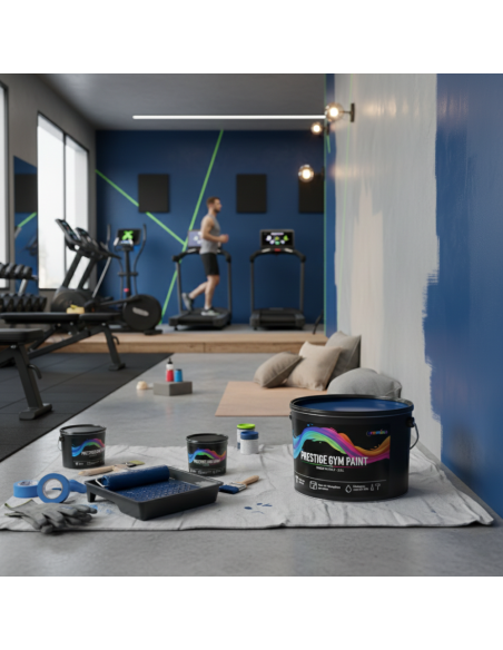 Pittura Murale Prestige Gym Paint Blu Profondo Per Palestre