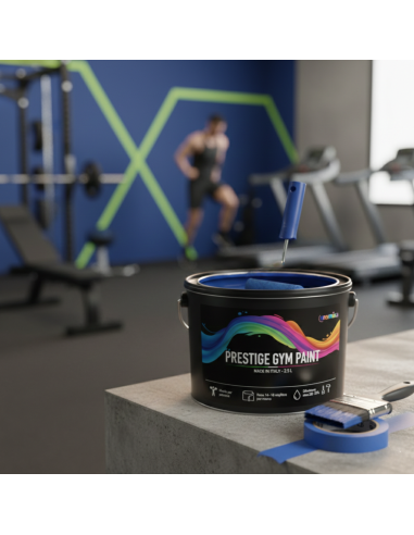 Pittura Murale Prestige Gym Paint Blu Profondo Per Palestre