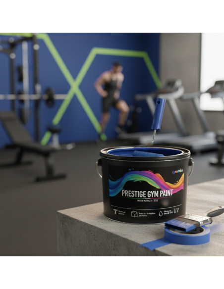 Pittura Murale Prestige Gym Paint Blu Profondo Per Palestre