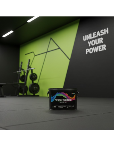 Pittura Murale Prestige Gym Paint Per Palestre Lavabile Coprente Verde Lime