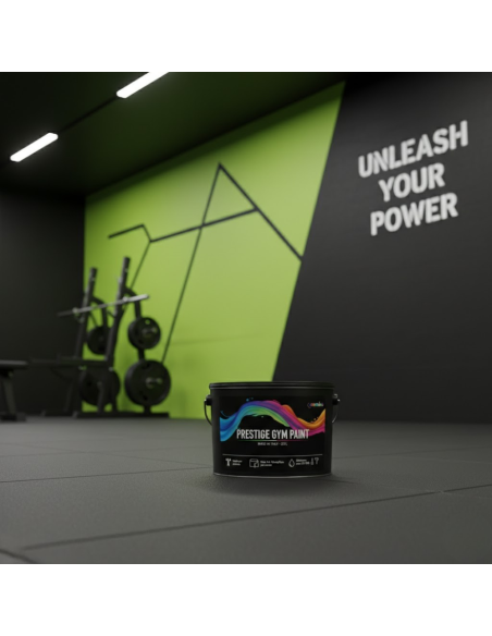 Pittura Murale Prestige Gym Paint Per Palestre Lavabile Coprente Verde Lime