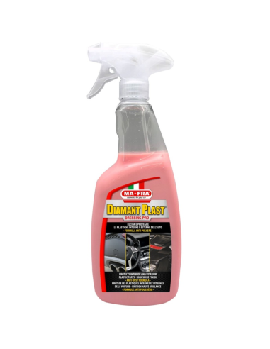 Diamant Plast Dressing Pro Rinnova Lucida e Protegge Plastiche Auto 750 ml  