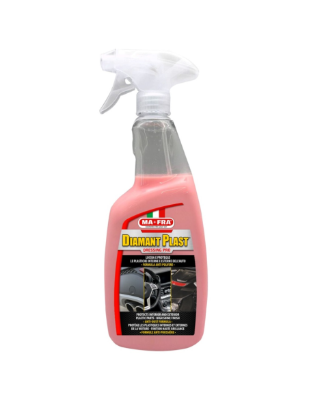 Diamant Plast Dressing Pro Rinnova Lucida e Protegge Plastiche Auto 750 ml  