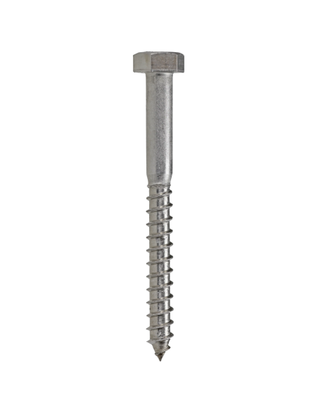 Viti Per Legno A Testa Esagonale 8x60 Acciaio Inox Pezzi 50 