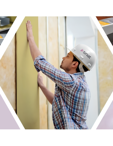 Lastra Cartongesso Esterni Interni Umidi Sauna 1200x2000 mm Aquaboard Pro Siniat