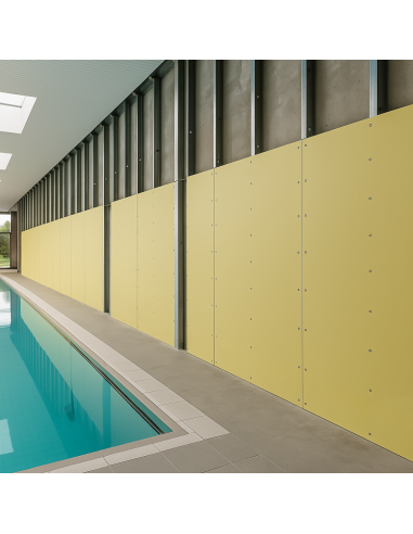 Lastra Cartongesso Esterni Interni Umidi Sauna 1200x2000 mm Aquaboard Pro Siniat