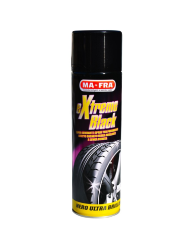 Extreme Black Nero Gomme Effetto Bagnato Lunga Durata 500 ml